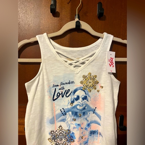 Justice “From Paradise With Love” Tank Top - Picture 5 of 12